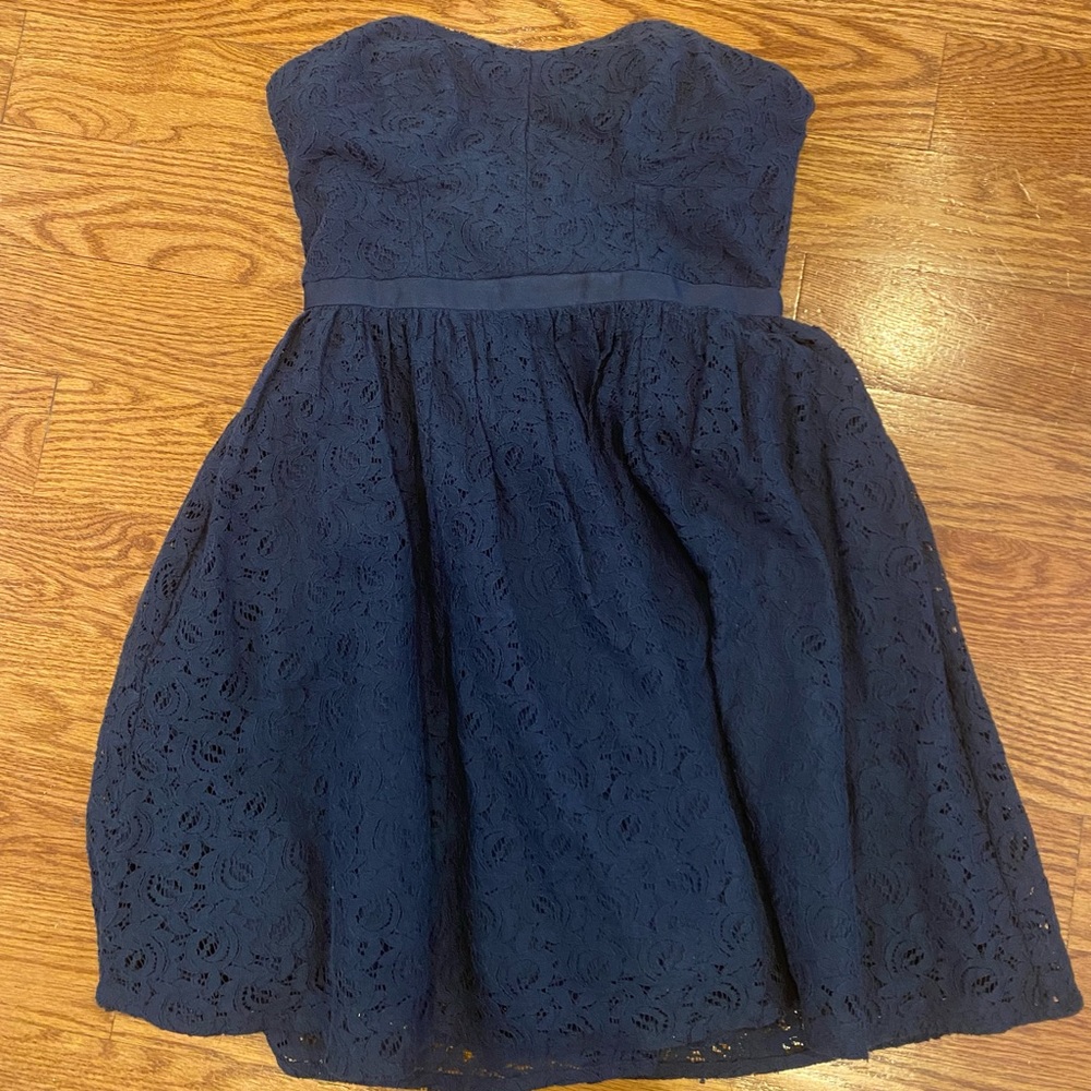 Navy lace Jack Wills dress, Size 4